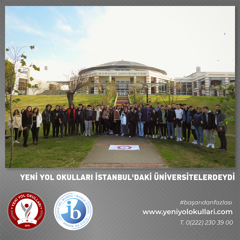 Yeni Yol Okulları İstanbul'daki Üniversitelerdeydi Detay